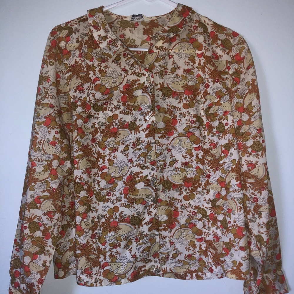 Fruit Button Up